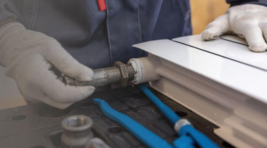 Burst pipe repair in Stebbins, AK